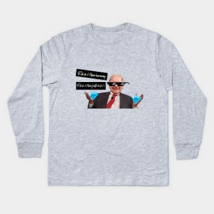 Warren Buffett OG Kids Long Sleeve T-Shirt